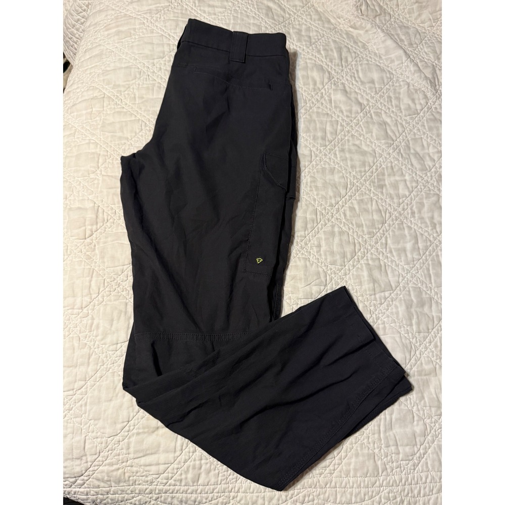 First Tactical V2 Tactical Pants Mens 34 x 32 Black Ripstop Cargo Duty Trousers